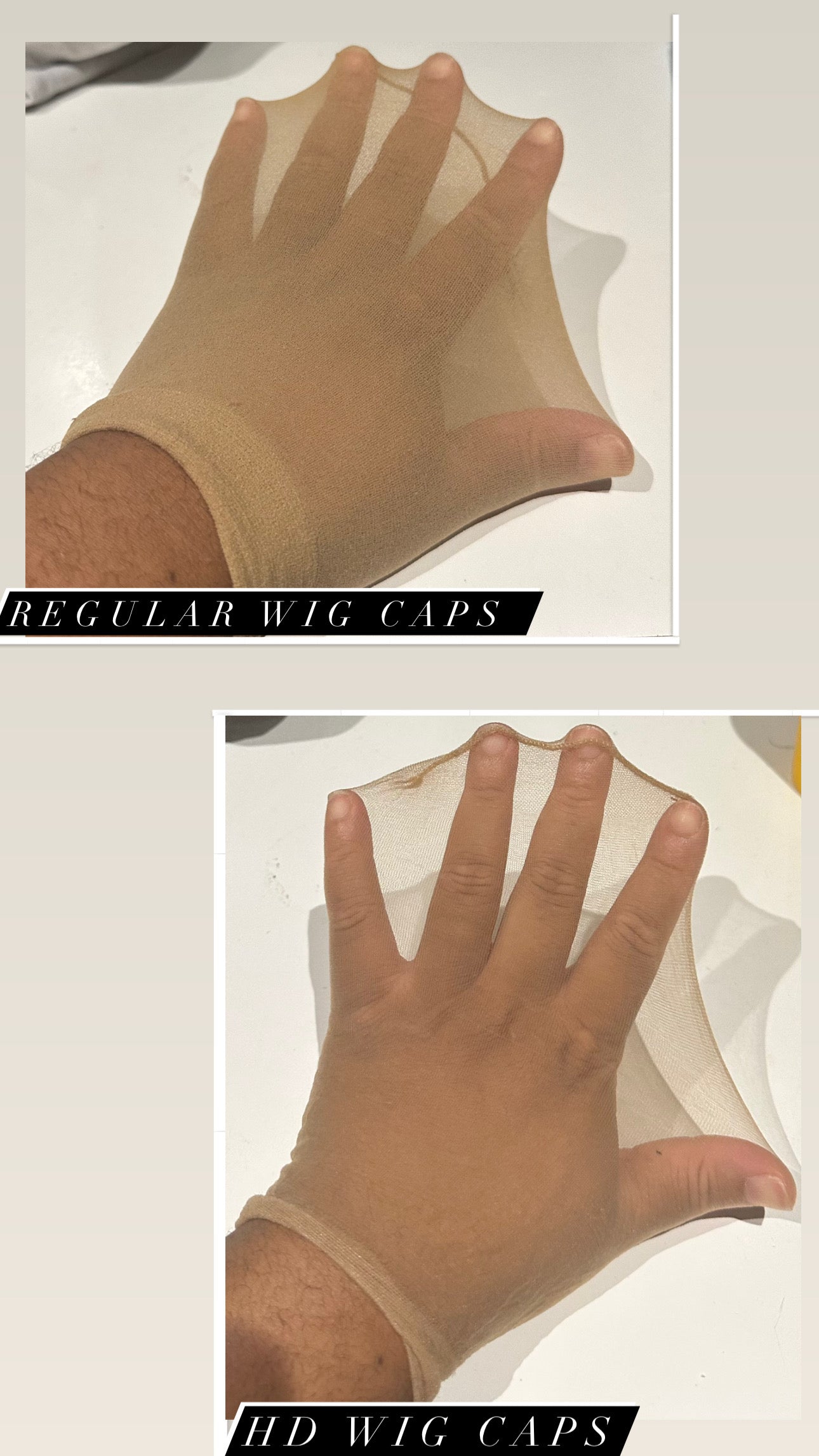 HD Wig Caps